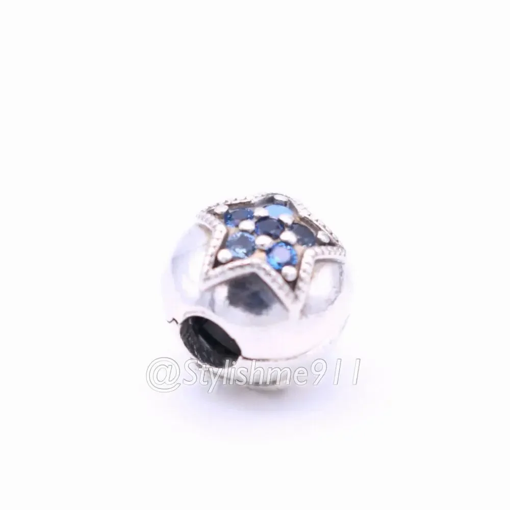 Authentic PANDORA Retired Bright Star Clip - 796380NSBMX